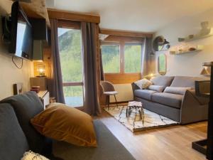 Studio Belle Plagne skis aux pieds