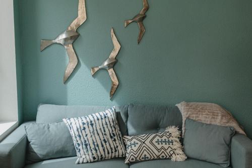 Studio Brique Bleue avec Parking Privé