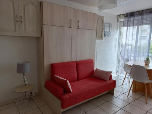 Studio cabine 4 personnes avec place de parking Palais de la Mer