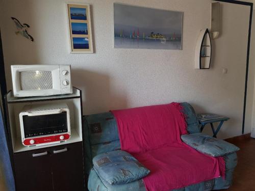 STUDIO-CABINE VUE MER PLEIN CENTRE