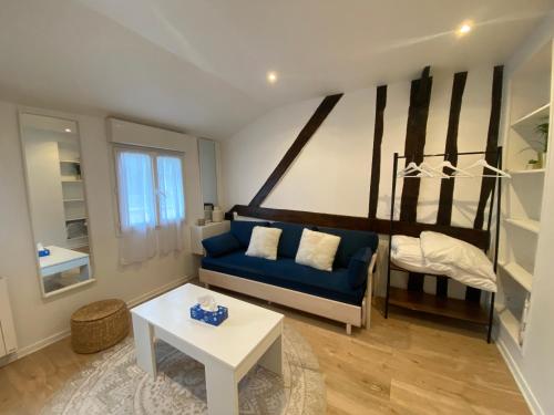 Studio calme centre de Rouen