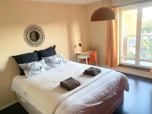 Studio calme, Grand parquet,Chateau,INSEAD