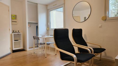 Studio calme proche centre