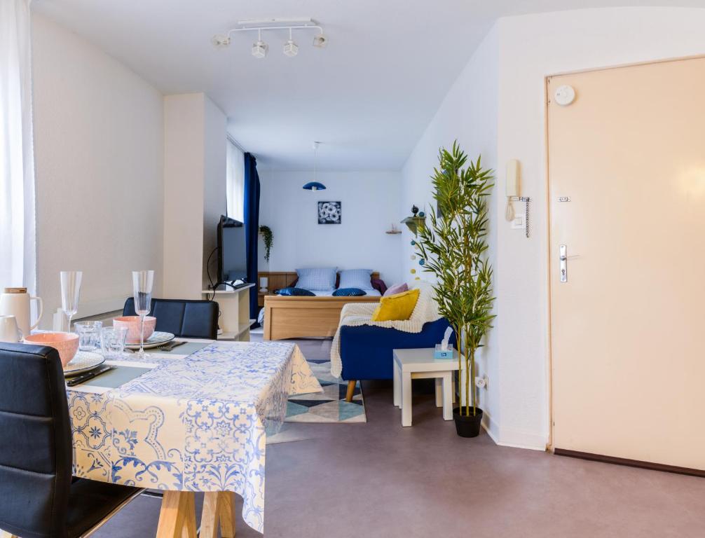 Studio calme, proche centre, Wifi. 1 Rue de Wissembourg, 90000 Belfort