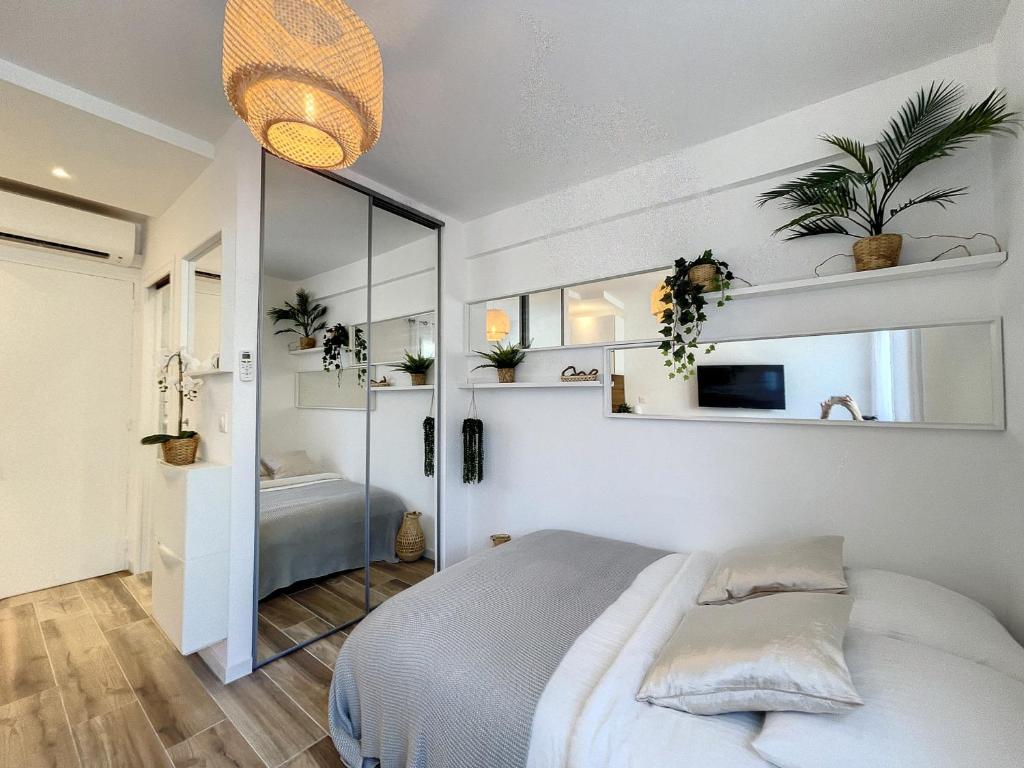 Studio Cannes, 1 pièce, 2 personnes - FR-1-470-61 75 Boulevard de la Croisette Résidence Le Rabelais, 06400 Cannes