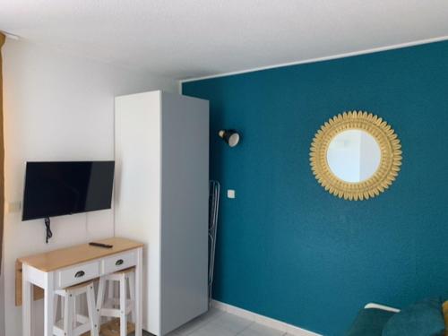 Studio Cap d'Agde avec piscine proche de la mer