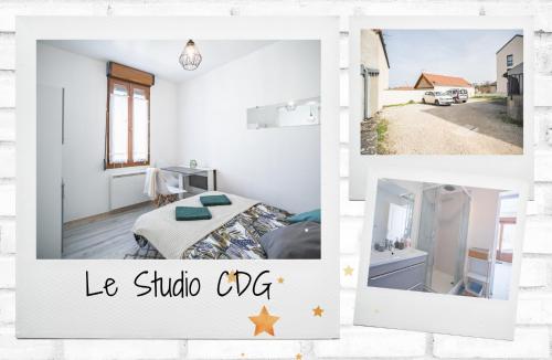 Studio CDG - Parking Public Gratuit - Prox Outlet et Troyes