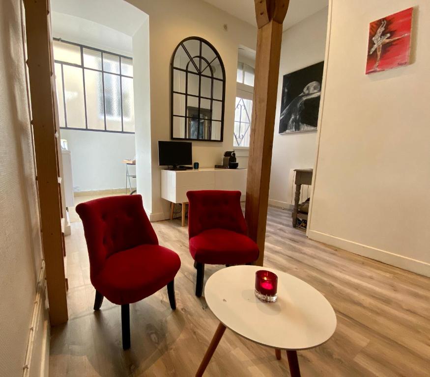 Studio ChaBada - 1min de la plage & des commerces 18 Rue Carnot, 14360 Trouville-sur-Mer