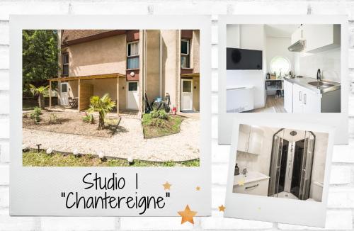 Studio Chantereigne 3km Troyes Jardin Parking