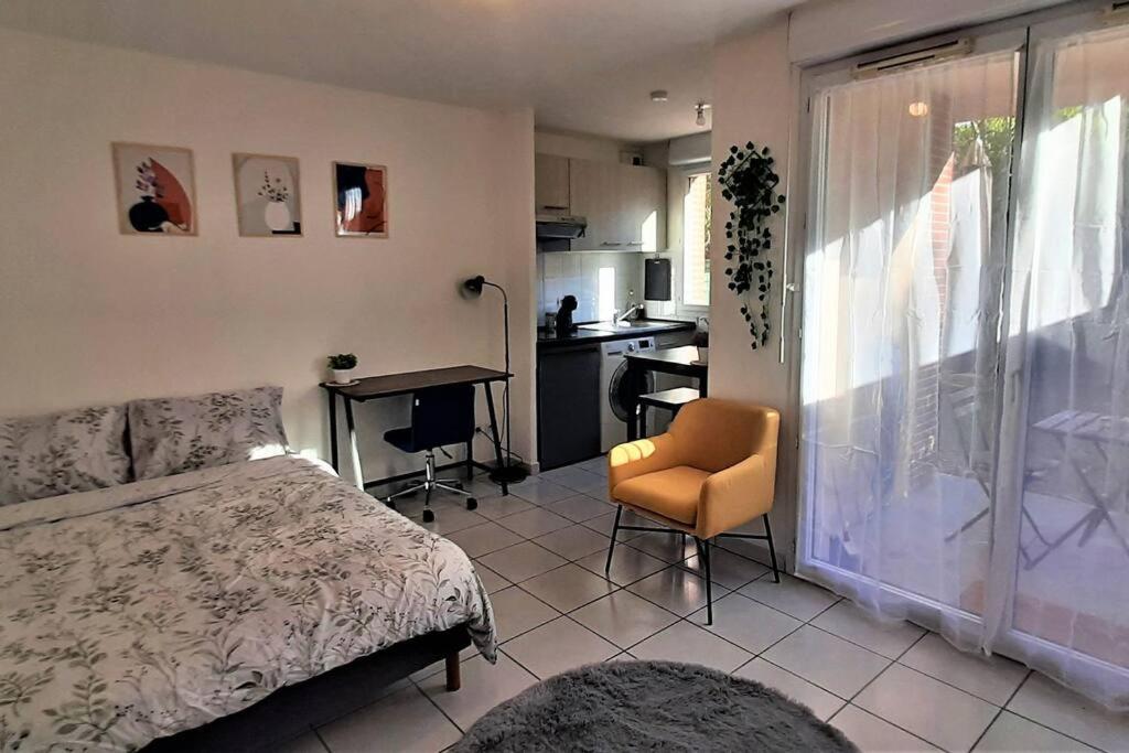 Appartement Studio charmant et moderne grand confort 71 Rue Ernest Renan 31200 Toulouse