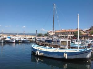 Studio climatisé avec parking privé proche Port le Brusc et Plages