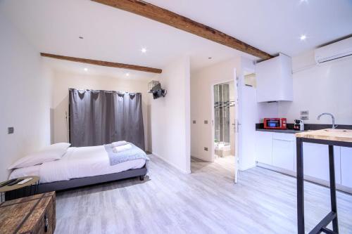 Studio Climatisé proche du centre ville et des plages de la Croisette