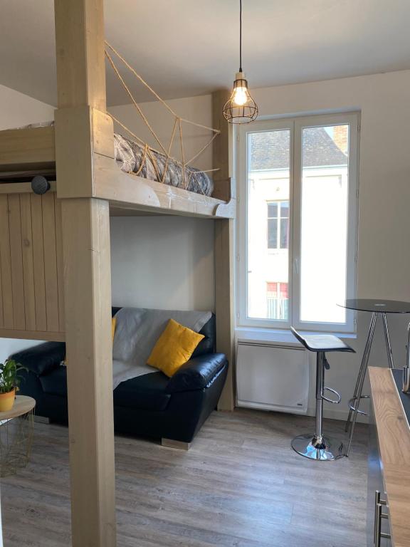 Appartement Studio cocoon App3 1er étage 43 Rue Jules Ferry 37400 Amboise