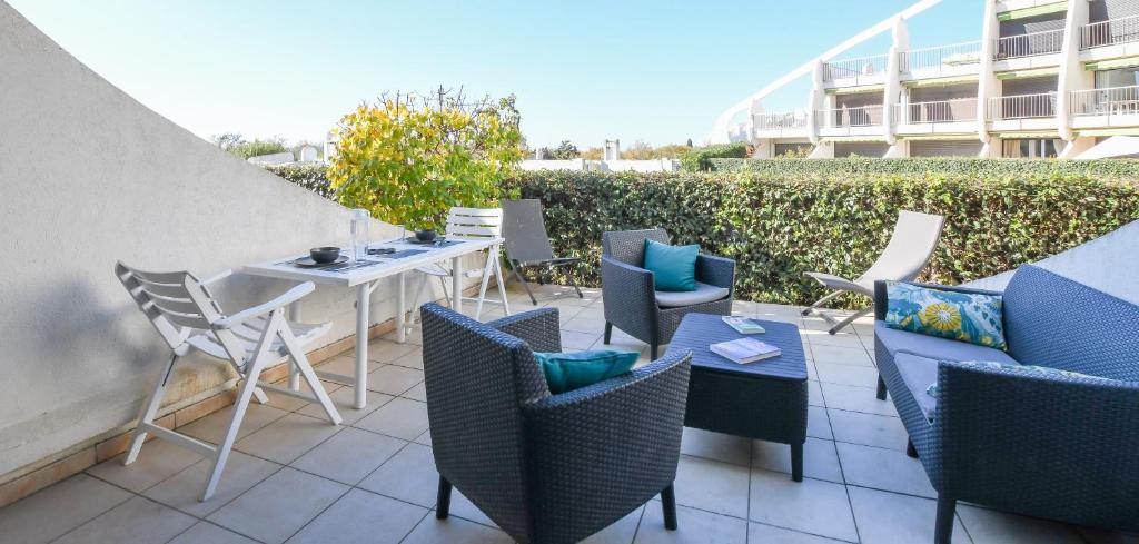 Appartement Studio confortable avec terrasse ensoleillée et vue mer 56 Rue des Voiliers 34280 La Grande Motte