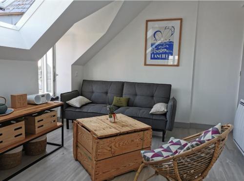 Studio cosy au bord de mer