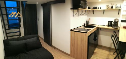 Studio cosy avec accès et terrasse indépendants