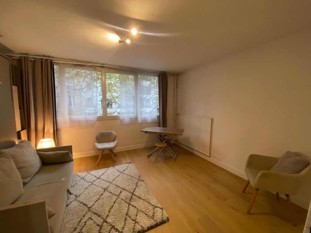 Appartement Studio Cosy & Chaleureux 204 Rue de Crimée 75019 Paris