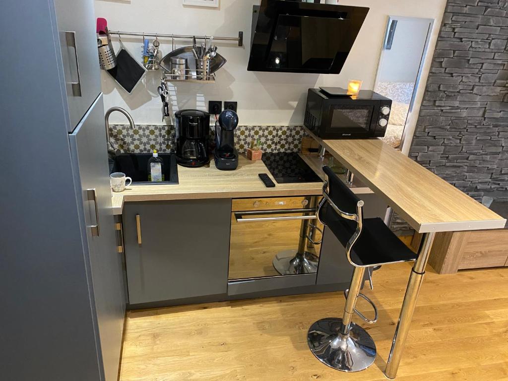 Studio cosy 14 Rue Jean Ribault, 76200 Dieppe