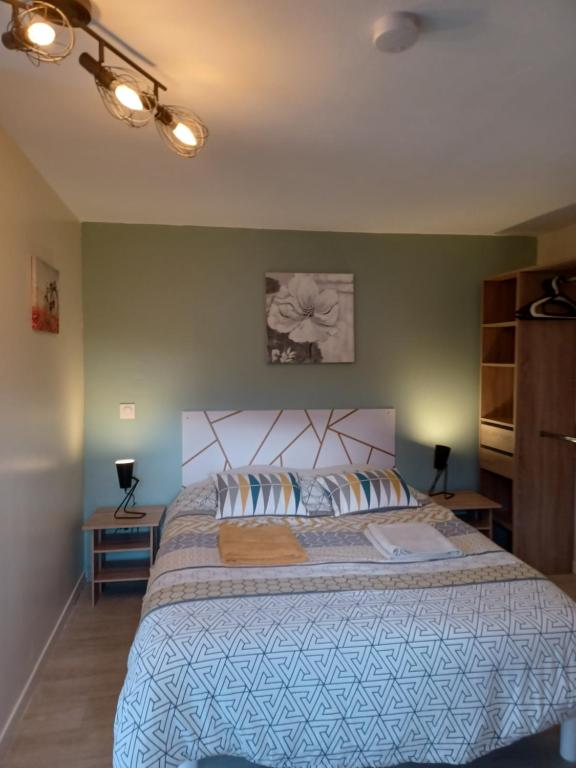 Appartement studio cosy indépendant au calme 58 Rue Franklin Roosevelt 71230 Saint-Vallier