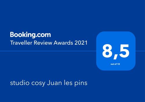 studio cosy Juan les pins