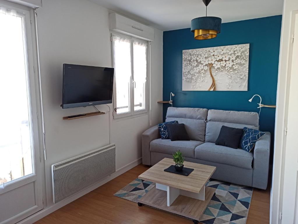 Appartement Studio cosy, Meaux centre, Disney-Paris, proche gare et activités App 201 au 2eme étage 16 Rue de la Crèche 77100 Meaux