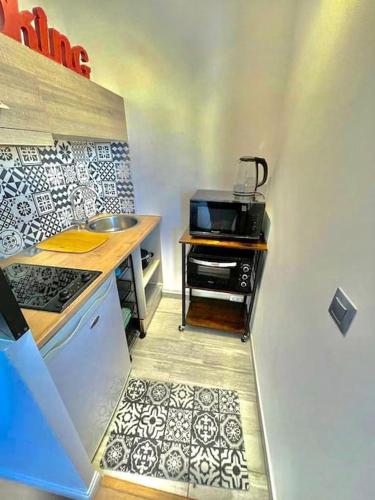 Studio cosy vue sur le Jura