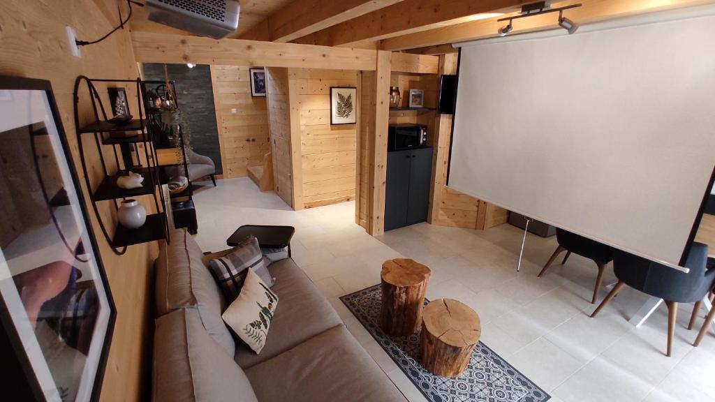 Studio de charme avec vue sur le Val d'Allos, parking et Wifi gratuit 04260 Allos