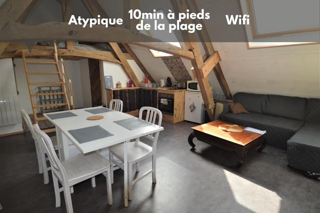 Studio de charme en bord de mer - Wifi 3 Rue Abbé Vengeon, 14530 Luc-sur-Mer