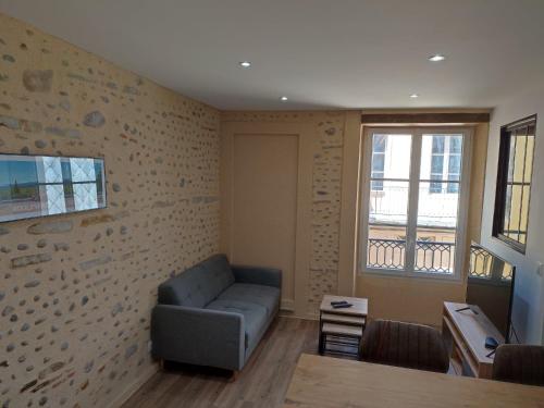 Studio de charme en pierres - hyper centre