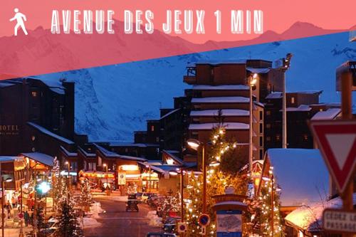 Studio des Jeux Alpe d'Huez Hyper Centre 4-5 personnes