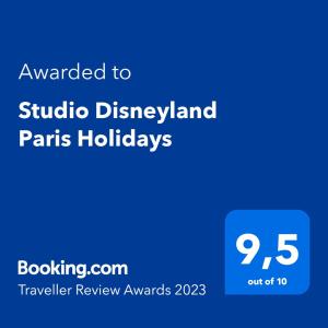 Appartement Studio Disneyland Paris Holidays 58 Avenue François Mitterrand 77144 Montévrain Île-de-France