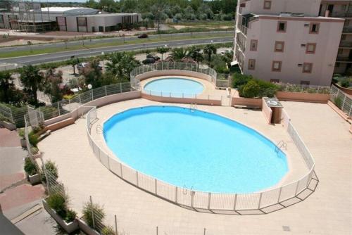 Studio double cabine en résidence à 600m de la plage