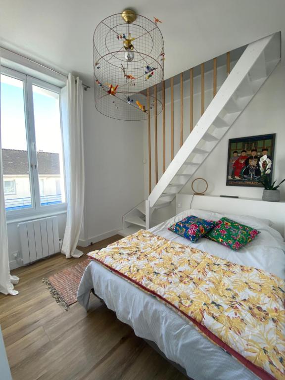Studio Duplex Bénodet deuxième étage à droite 25 Avenue de la Plage, 29950 Bénodet