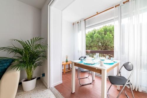 Studio en centre ville à 2min de la mer