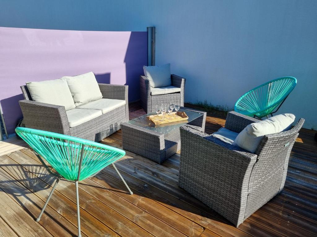 Studio en centre ville avec garage et wifi 34280 La Grande Motte