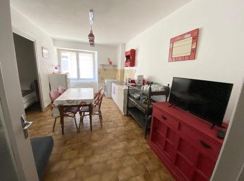 Studio en rez-de-chaussée tout équipé