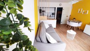 Studio familial 30m2 Les Goelands - grand balcon vue forêt