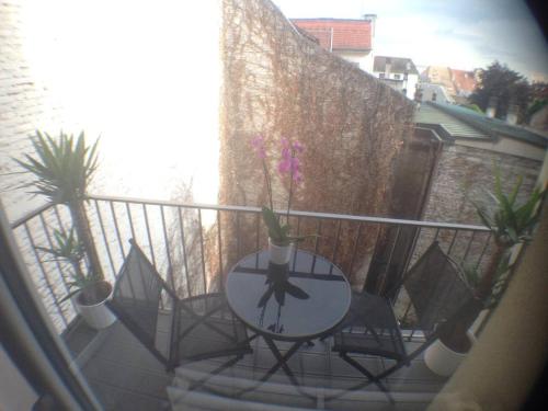 Studio flambant neuf, calme & balcon