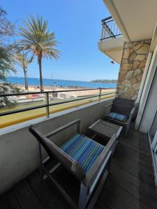 Studio front de mer tout équipé au cœur du centre ville