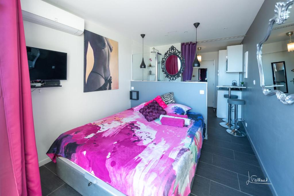 Appartement Studio Glamour Naturiste 1 avenue des Matelots - logement 100 34300 Le Cap d\'Agde