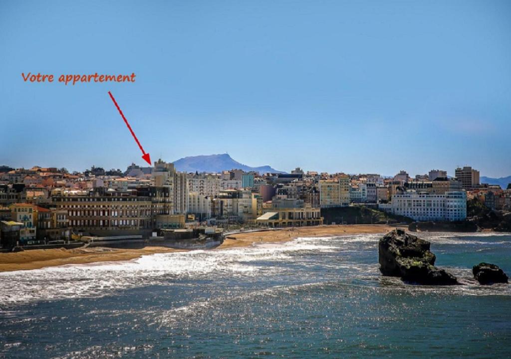 STUDIO Grande Plage de BIARRITZ 21 ter Avenue Edouard VII, 64200 Biarritz