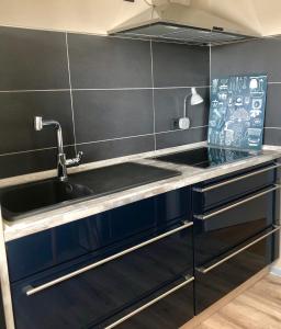Studio - grosses Wohn-Schlafzimmer - Dachterrasse - Kamin - Küche - Hohes Venn - Monschau - Eifel - Hunde willkommen beim Hof Vierzehnender