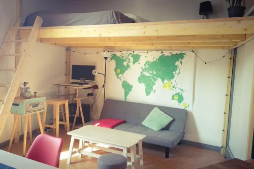 Studio hyper centre (pros et vacanciers)
