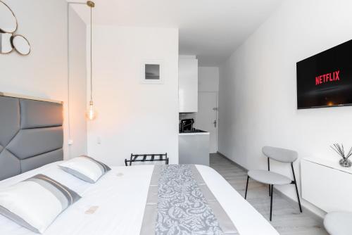 Studio inspiration hôtel standing Vieux-Port