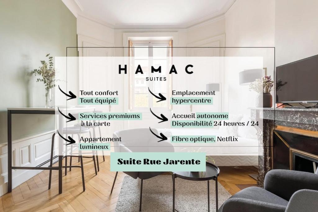 Appartement Studio Jarente - lumineux - quartier Ainay 17 Rue Jarente 69002 Lyon