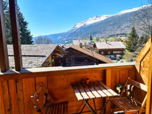 Studio Lachat - Centre village, vue montagnes - AravisTour