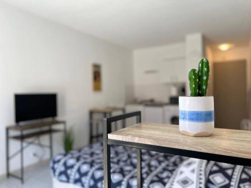 Studio le 2, Free Parking, Free WIFI, Transports