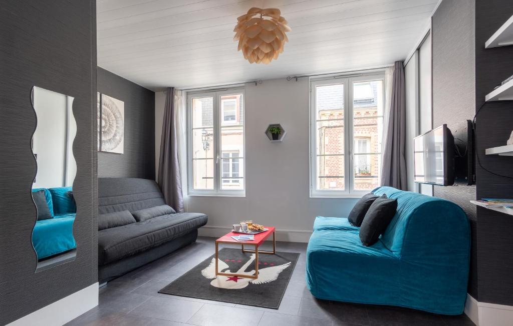 Studio Le Cosy - 100m Plage d'Etretat - 4 personnes 30 Rue Alphonse Karr, 76790 Étretat