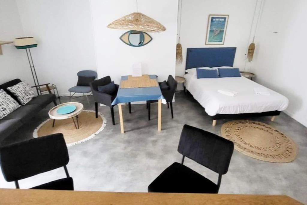 Appartement Studio Le Cosy Beach - Plage 50m - Rue gratuite 4 Cour ville Collet 35400 Saint-Malo