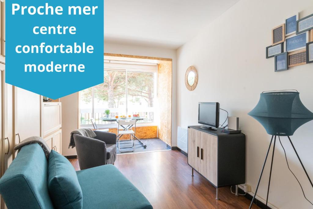 Appartement Studio Le Goéland / cosy / lumineux / plage à 2 minutes 183 Allée du Vaccares 34280 La Grande Motte